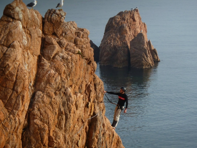 Ferrata entre gaviotas